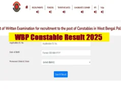 WBP Constable result 2025 released : पीईटी और पीएमटी के लिए 60,170 उम्मीदवारों को शॉर्टलिस्ट किया गया WBP Constable result 2025 released