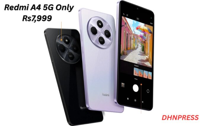 Redmi A4 5G स्मार्टफोन मात्र 7,999 रुपये में मिल रहे हैं, बड़े ही धाँसू फीचर्स ! Redmi A4 5G